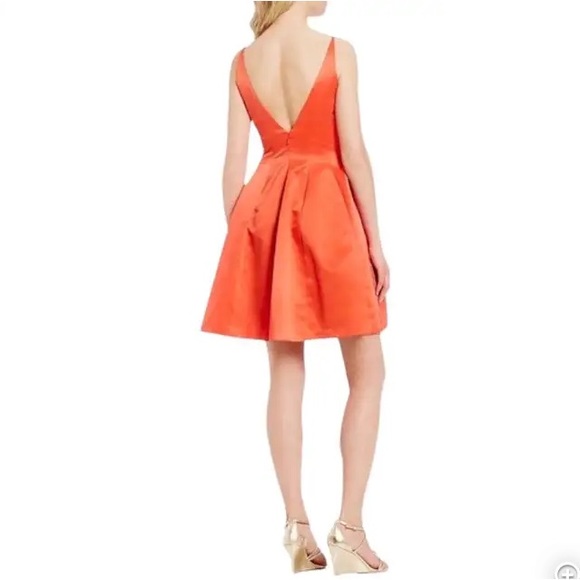 NWT Badgley Mischka Nikki Sleeveless Fit & Flare Dress size 12 - Picture 2 of 14